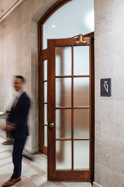 Toilettes hommes